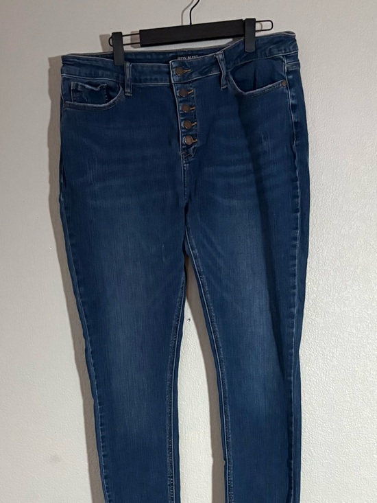 Judy Blue Denim - Judy Blue Skinny Fit Button-Fly Jeans 15/32